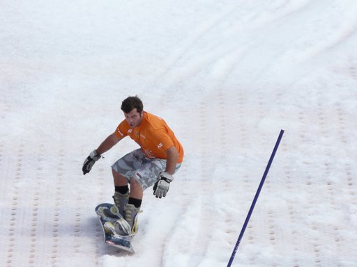 Rogerio em ação em Curitiba